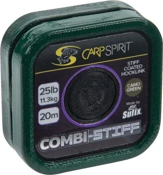 Carp Spirit Combi Stiff Coated Braid Camo Green 25 lbs/20 m