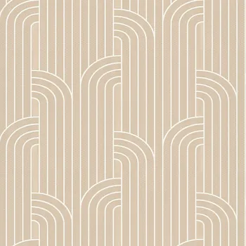 Tapeta Zambaiti Parati Luxusní béžová geometrická vliesová tapeta na zeď Z76034, Vision, Zambaiti Parati, velikost 0,7 x 10 m