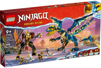 Stavebnice LEGO LEGO Ninjago 71796 Živelný drak proti robotovi císařovny