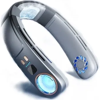 Domácí ventilátor Přenosný ventilátor na krk WY-F21 stříbrný