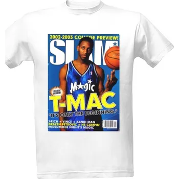 Pánská móda Tričko s potiskem BASKETBALOVÝ NBA POTISK SLAM TRACY MCGRADY pánské