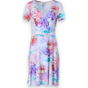 Dámské šaty Letní šaty s krátkým rukávem Jopess 7211678 barva: růžová, velikost: 36