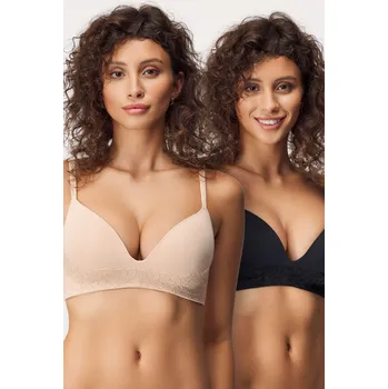 Podprsenka 2 PACK vyztužených podprsenek Fili Lace