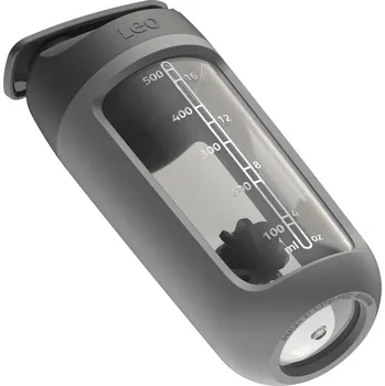 Shaker Šejkr s přihrádkou na prášek 0,5 l - Leo