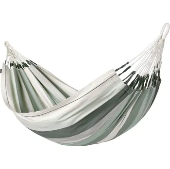 Houpací síť La Siesta Houpací síť MODESTA SINGLE STRIPES - olive, 100 % organická bavlna