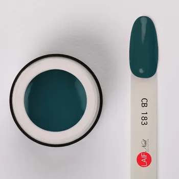 Umělé nehty Laif Barevný UV/LED gel zelený CB 183 Green Camouflage 6ml