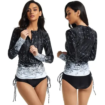 Dámské plavky Dámské plavky dvojdílné tankiny/šaty 2 v 1 Barva: bílá (727011whites), Velikost: S