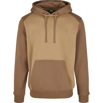 Pánská mikina 2-Tone Fake Raglan Hoody - midground/darkground M