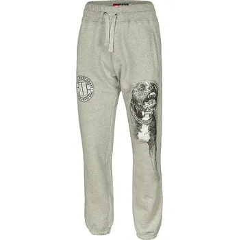 PitBull West Coast - pánské tepláky HECTOR šedé - do gumy S