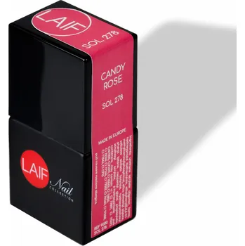 Umělé nehty Laif Gel lak růžový SOL - 278 Candy Rose 10ml