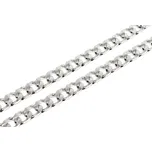 Zlatý náramek z bílého zlata