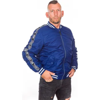 Pánský zimní kabát PitBull West Coast - pánská zimní bunda SAND DRIFT tmavě modrá S