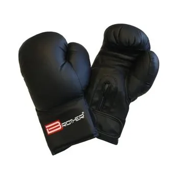 Boxerské rukavice ACRA Boxerské rukavice PU kůže černé vel.XL