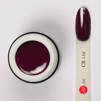 Umělé nehty Laif Barevný UV/LED gel červený CB 152 Plum 6ml