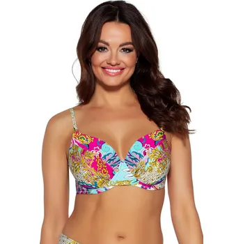 Dámské plavky Ava lingerie SK 172 horní díl plavek tyrkysový, 70F