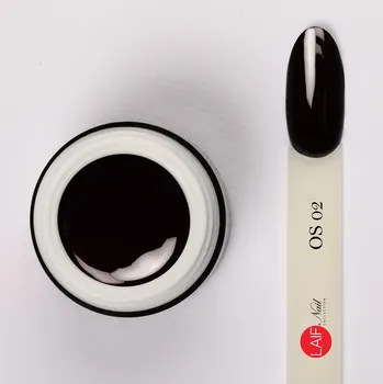 Umělé nehty Laif One Stroke černý UV/LED gel - 02 Black 6ml