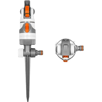 Zavlažovač Bradas Postřikovač pulzní rotační nastavitelný 4 funkce WHITE LINE