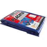 Plachta zakrývací PROFI, 6 x 10 m, 140 g/m², modro - stříbrná, ENPRO