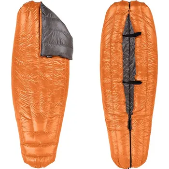 Spacák Enlightened Equipment Revelation Quilt 20°F - Burnt Orange, Regular/Regular, Draft Collar 13362
