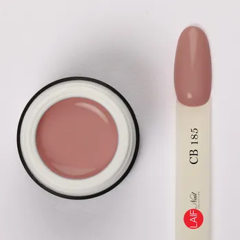 Umělé nehty Laif Barevný UV/LED gel hnědý CB 185 Dusky Rouge 6ml