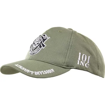 Kšiltovka Čepice dětská S LEBKOU FlexFit ZELENÁ