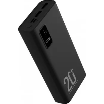 Powerbanka Powerbank WG 20000 mAh + PD USB-C 20W + QC 3.0 22.5W (10113) černá