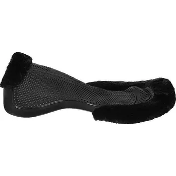 Tlumící podložka pod sedlo - gelová Acavallo s beránkem a zadní výztuhou