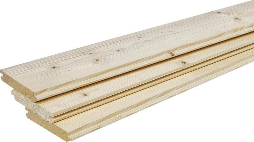 Smrková palubka 19 x 121 x 3 000 mm AB Klasik