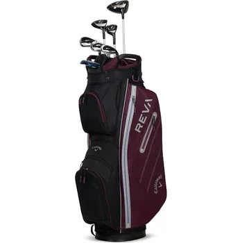 Trekingová hůl Callaway W set Reva Eggplant 8ks fialovo černý RH