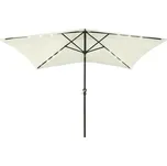 Slunečník s LED světlem a ocelovou tyčí…