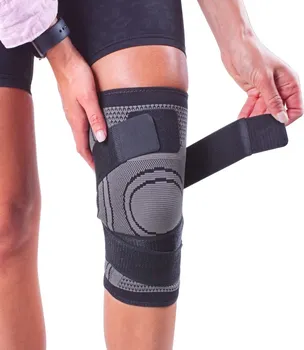 Sportago Sportovní bandáž na koleno se zpevňujícím páskem L
