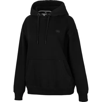 Dámská mikina PitBull West Coast - dámská KP mikina OVERSIZE SMALL LOGO černá S