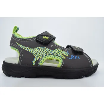 Dětská treková obuv Salamander Lurchi Lurchi dětský sandál KELTO 33-32020-36 šedý Velikost: 27