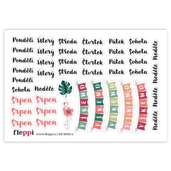 samolepka Fleppi Srpen 2020 | arch 6