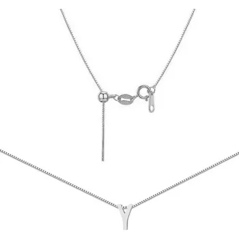 Šperk Šperky4U Ocelový náhrdelník PÍSMENO - OPD0338-Y