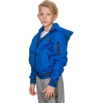 Oblečení a móda PitBull West Coast - dětská bunda NIMITZ královsky modrá 122