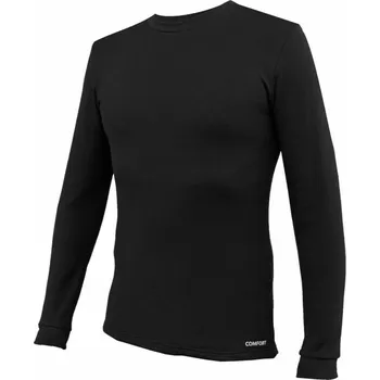 Funkční tričko unisex, dlouhý rukáv IHUK 781 černá 4XL