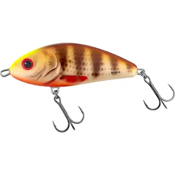 Umělá nástraha Salmo Wobler Fatso Floating - Spotted Brown Perch 10cm/48g