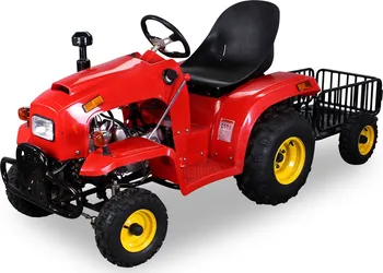 Dětské elektrovozidlo Zahradní traktor s přívěsem 110ccm