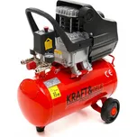 Kraft&Dele KD400, Olejový kompresor 24l | 230V
