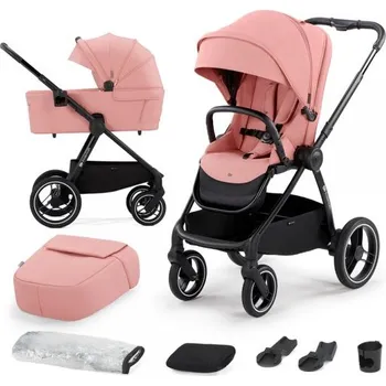 Kočárek KINDERKRAFT Nea 2v1 Ash Pink Kočárek kombinovaný