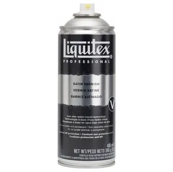 Barva ve spreji Saténový lak pro akryl Liquitex ve spreji 400ml (Saténový lak pro akryl Liquitex ve spreji 400ml)