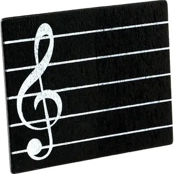 Party dekorace Jmenovka na stůl - notová osnova