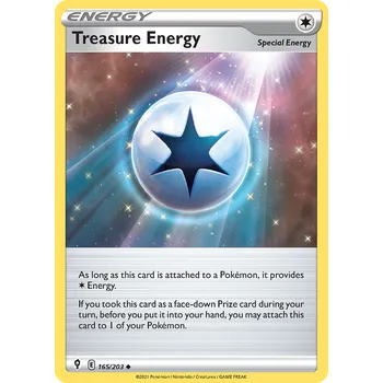 Sběratelská karetní hra Pokémon karta Treasure Energy 165/203