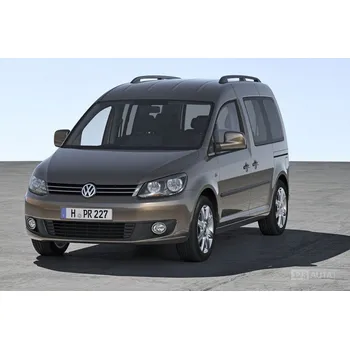 Nosič kol Příčníky Modula Oval Bar Open Rail Black VW Caddy III / Life 2004-2015 s podélníky