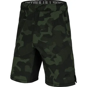 Pánské kraťasy PitBull West Coast - pánské šortky PerformancePro DILLARD olivové M