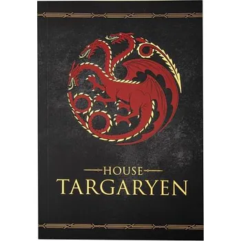 Blok Cinereplicas Sešit Game of Thrones - Targaryen