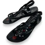 Camo Dívčí černé sandály Barva: Černá, Velikost: 33