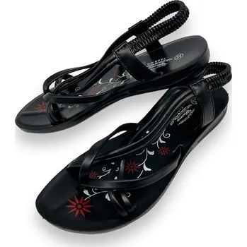 Dívčí sandály Camo Dívčí černé sandály Barva: Černá, Velikost: 33