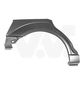 Příslušenství karosérie Boční stěna VAN WEZEL 1861144